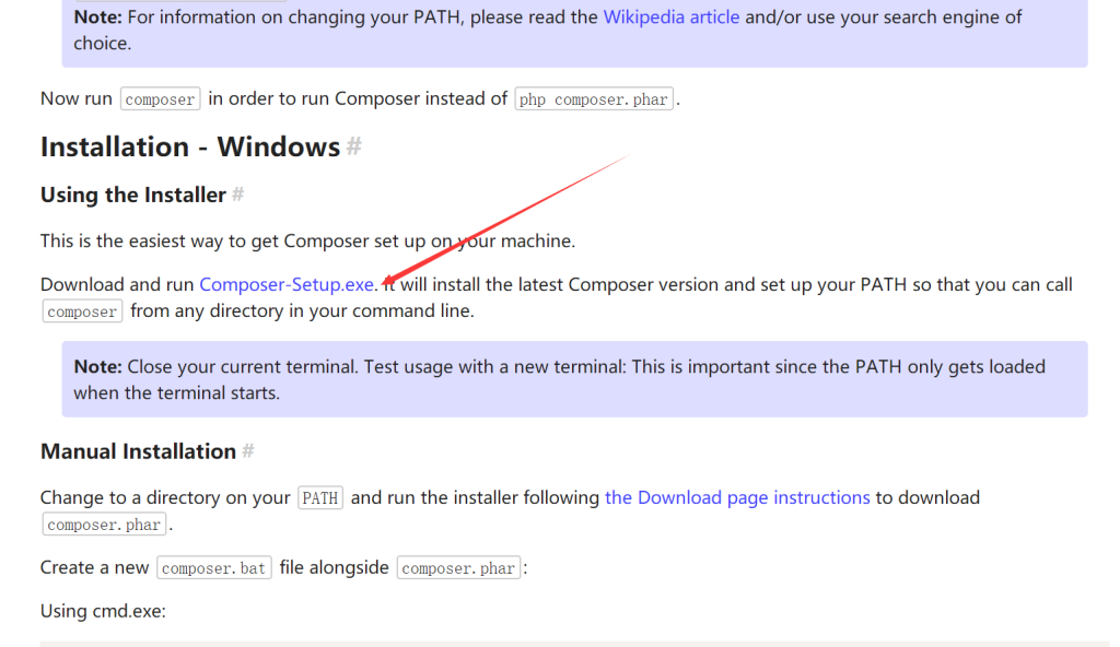 windows怎麼安裝composer（超詳細圖文教程）