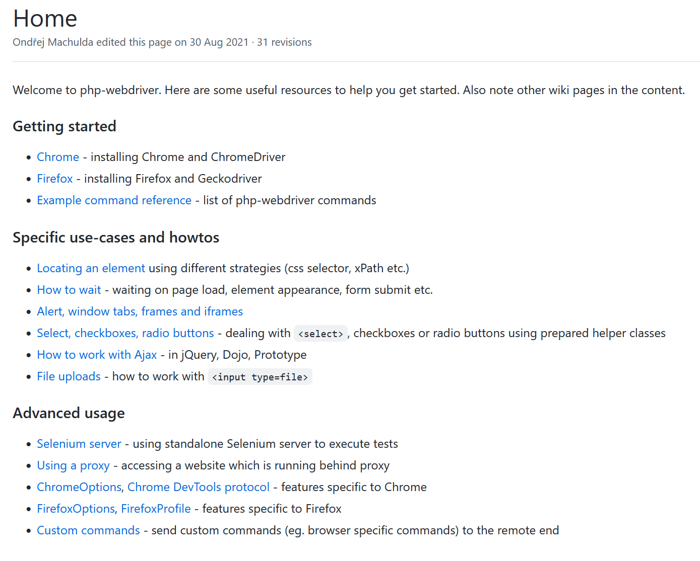 [php-webdriver/webdriver]用PHP控制浏览器做自动化测试