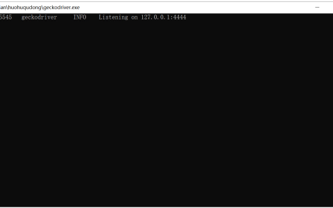 php-webdriver使用火狐浏览器启动，php-webdriver使用firefox启动